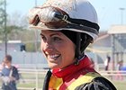Jockey Geena Kelly