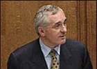 Irish prime minister Bertie Ahern.