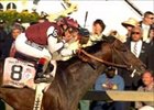 Preakness winner Bernardini is even-money favorite for the Travers Stakes.<br><a target="blank" href="http://www.bloodhorse.com/horse-racing/photo-store?ref=http%3A%2F%2Fpictopia.com%2Fperl%2Fgal%3Fgallery_id%3DS210287%26process%3Dgallery%26provider_id%3D368%26ptp_photo_id%3D429802%26sequencenum%3D12%26page%3D">Order This Photo</a>
