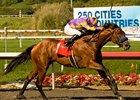 Switch upset favorite Blind Luck and captured the Hollywood Oaks. <br><a target="blank" href="http://www.bloodhorse.com/horse-racing/photo-store?ref=http%3A%2F%2Fpictopia.com%2Fperl%2Fgal%3Fprovider_id%3D368%26ptp_photo_id%3D9054329%26ref%3Dstory">Order This Photo</a>