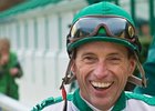 Jockey Russell Baze won five races at Bay Meadows April 3.