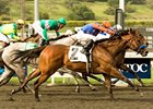 Mona de Momma captures the Las Flores Handicap at Santa Anita.<br><a target="blank" href="http://www.bloodhorse.com/horse-racing/photo-store?ref=http%3A%2F%2Fpictopia.com%2Fperl%2Fgal%3Fprovider_id%3D368%26ptp_photo_id%3D8875596%26ref%3Dstory">Order This Photo</a>