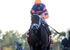 Uncle Mo leads the way home in the Champagne.<br><a target="blank" href="http://www.bloodhorse.com/horse-racing/photo-store?ref=http%3A%2F%2Fpictopia.com%2Fperl%2Fgal%3Fprovider_id%3D368%26ptp_photo_id%3D9226125%26ref%3Dstory">Order This Photo</a>