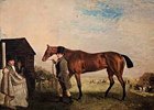 Christie's will auction sporting art from Santa Anita's LA Turf Club in April.