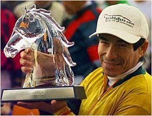 Pincay Receives Second Big Sport of Turfdom Award Pincay Receives Second Big Sport of Turfdom Award