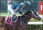 Belmont winner Jazil to make turf debut in Keeneland's Elkorn.<br><a target="blank" href="http://www.bloodhorse.com/horse-racing/photo-store?ref=http%3A%2F%2Fpictopia.com%2Fperl%2Fgal%3Fprovider_id%3D368%26ptp_photo_id%3D436530%26ref%3Dstory">Order This Photo</a>