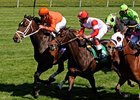 Heros Reward (left, orange) outfights Cannonball (center) and Chamberlain Bridge to take the Shakertown.<br><a target="blank" href="http://www.bloodhorse.com/horse-racing/photo-store?ref=http%3A%2F%2Fpictopia.com%2Fperl%2Fgal%3Fprovider_id%3D368%26ptp_photo_id%3D8000017%26ref%3Dstory">Order This Photo</a>