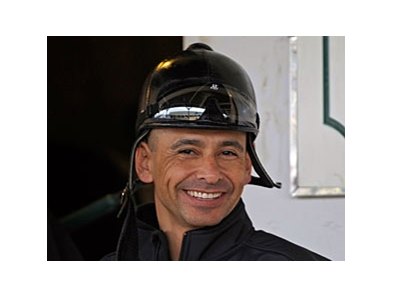Top jockeys are jockeys scheduled to participate in an autograph session at Santa Anita including Mike Smith.