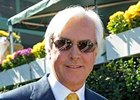 Trainer Bob Baffert sends out Misremembered in the Affirmed.
