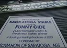 Fasig-Tipton hoped for a Funny Cide bounce to its New York-bred sale.
