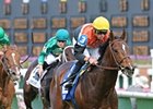 Banned won his last race, the American Turf, by 4 1/2-lengths.<br><a target="blank" href="http://www.bloodhorse.com/horse-racing/photo-store?ref=http%3A%2F%2Fpictopia.com%2Fperl%2Fgal%3Fprovider_id%3D368%26ptp_photo_id%3D9516724%26ref%3Dstory">Order This Photo</a>
