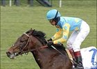 Marcavelly opens Keeneland meet with impressive Transylvania romp in the snow.<br><a target="blank" href="http://www.bloodhorse.com/horse-racing/photo-store?ref=http%3A%2F%2Fpictopia.com%2Fperl%2Fgal%3Fprovider_id%3D368%26ptp_photo_id%3D97757%26ref%3Dstory">Order This Photo</a>