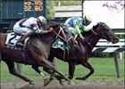 Stormy Kiss (right) beats Malibu Mint to the wire to win the Honorable Miss.<br><a target="blank" href="http://www.bloodhorse.com/horse-racing/photo-store?ref=http%3A%2F%2Fpictopia.com%2Fperl%2Fgal%3Fgallery_id%3D6823%26process%3Dgallery%26provider_id%3D368%26ptp_photo_id%3D470965%26sequencenum%3D0%26page%3D">Order This Photo</a>