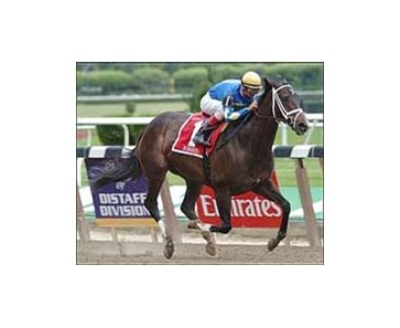 Ashado wins Ogden Phipps, Saturday at Belmont.