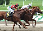 Brooklyn entrants Drosselmeyer and Birdrun finished 1-2 in the One Count Stakes on May 15.