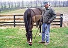 Stolen Chevy with trainer Mike Estes