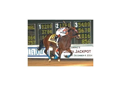 Delta Downs Jackpot winner Texcess among favorites for Sunday's Snow Chief Stakes.