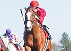 Maker's Mark Mile winner Karelian will try to add the Shoemaker Mile to his resume.<br><a target="blank" href="http://www.bloodhorse.com/horse-racing/photo-store?ref=http%3A%2F%2Fpictopia.com%2Fperl%2Fgal%3Fprovider_id%3D368%26ptp_photo_id%3D8884619%26ref%3Dstory">Order This Photo</a>