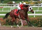 Caller One sprints to an easy victory in Sunday's Los Angeles Handicap.