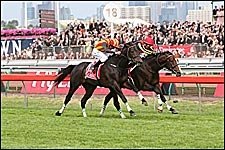 Japanese Stablemates Play Winning Tune in Melbourne Cup Japanese Stablemates Play Winning Tune in Melbourne Cup