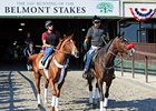 A labor dispute will not deny I'll Have Another's Belmont Stakes attempt.<br><a target="blank" href="http://photos.bloodhorse.com/TripleCrown/2012-Triple-Crown/Belmont-Stakes-144/23333063_3WZKbw#!i=1885636741&k=SWmvzwg">Order This Photo</a>
