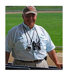 Steve Shahinian at the Fasig-Tipton Midlantic sale.