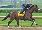 Papa Clem worked five furlongs at Churchill Downs on April 19.