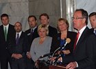 Press Conference announcing the "Kentucky Alliance for Jobs."