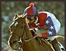 Jockey Mike Smith guides Azeri to victory in the Santa Margarita.