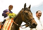 Bel Air Sizzle, winner of the Melair through disqualification, takes on the Senorita Stakes May 10.
