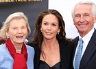 Penny Chenery, Diane Lane, and Gov. Beshear at the Secretariat screening.