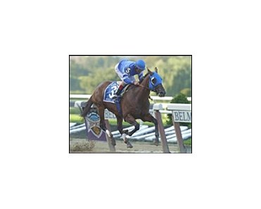 Imperial Gesture, cruises to win the Beldame at Belmont on Saturday.