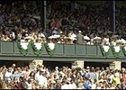 The record crowd at Keeneland for Saturday's Toyota Blue Grass Stakes.