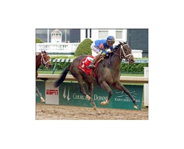 Alabama contender Ashado, winning the Kentucky Oaks.