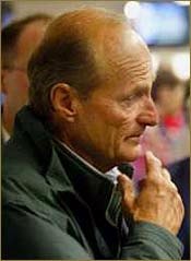 Surprise! Funny Cide, Tagg Arrive Early at Pimlico Surprise! Funny Cide, Tagg Arrive Early at Pimlico