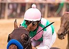 Fame and Power went gate-to-wire in the May 16 Sir Barton Stakes at Pimlico Race Course.