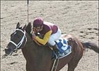 Canadian Frontier captures the Bold Ruler Handicap.