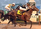 Vosburgh winner Kodiak Kowboy will not run in the Breeders' Cup Sprint.<br><a target="blank" href="http://www.bloodhorse.com/horse-racing/photo-store?ref=http%3A%2F%2Fpictopia.com%2Fperl%2Fgal%3Fprovider_id%3D368%26ptp_photo_id%3D8530546%26ref%3Dstory">Order This Photo</a>