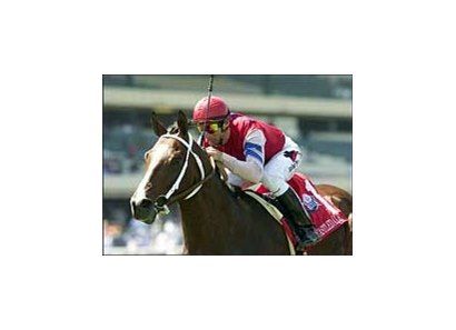 Castledale wins the Shoemaker BC Mile.