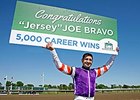 Milestone 5,000th Win for Jockey Bravo Milestone 5,000th Win for Jockey Bravo