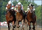 I Promise (right) will try the Adirondack after coming up a nose short in the Schuylerville.