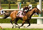 Dixie Chatter powers to a victory in the Arcadia.<br><a target="blank" href="http://www.bloodhorse.com/horse-racing/photo-store?ref=http%3A%2F%2Fpictopia.com%2Fperl%2Fgal%3Fprovider_id%3D368%26ptp_photo_id%3D7980451%26ref%3Dstory">Order This Photo</a>