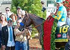 American Pharoah<br><a target="blank" href="http://photos.bloodhorse.com/TripleCrown/2015-Triple-Crown/Kentucky-Derby-141/i-37pZwfS">Order This Photo</a>