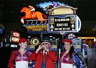 The Calder Casino featuring a Kentucky Derby slot machine.