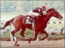 Personal Ensign Pensioned at Claiborne Personal Ensign Pensioned at Claiborne
