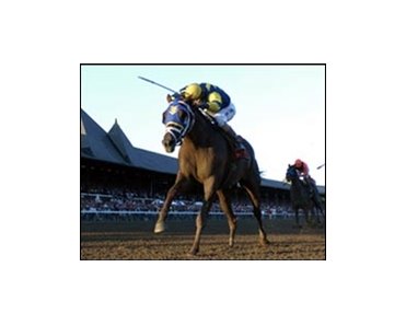 Flower Alley claims first Travers win for Pletcher & Velazquez.