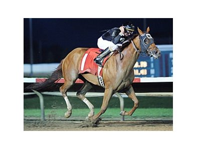 Little Miss Holly and Corey Lanerie take the Iowa Oaks.
