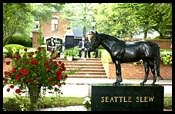Seattle Slew Honored at Graveside Remembrance Seattle Slew Honored at Graveside Remembrance