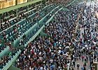 Santa Anita on opening day of their 2011/2012 Winter/Spring meet.