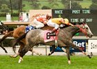 Soldier's Dancer storms past Presious Passion to take the Sunshine Millions Turf.<br><a target="blank" href="http://www.bloodhorse.com/horse-racing/photo-store?ref=http%3A%2F%2Fpictopia.com%2Fperl%2Fgal%3Fprovider_id%3D368%26ptp_photo_id%3D7536706%26ref%3Dstory">Order This Photo</a>